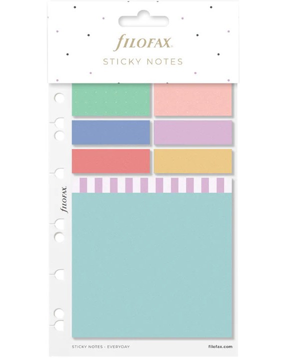 ������������� �������� � ������� Filofax - 7 �������� x 25 ���� �� ���������� Everyday - 