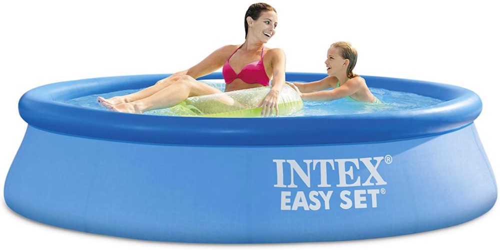Надуваем басейн Intex Easy Set Надуваем басейн Intex Easy Set - ∅ 244 x 61 cm -