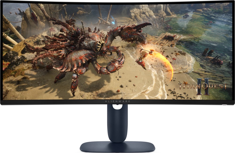 Монитор Dell Alienware AW3425DWM Монитор Dell Alienware AW3425DWM - 34", VA, 180 Hz, 21:9, 3440 x 1440, 1 ms, 2 x HDMI, DisplayPort, AMD FreeSync, VESA AdaptiveSync -