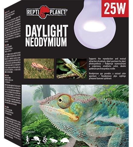 Дневна крушка за терариум REPTI PLANET Daylight Neodymium Дневна крушка за терариум REPTI PLANET Daylight Neodymium - 25 ÷ 100 W - продукт