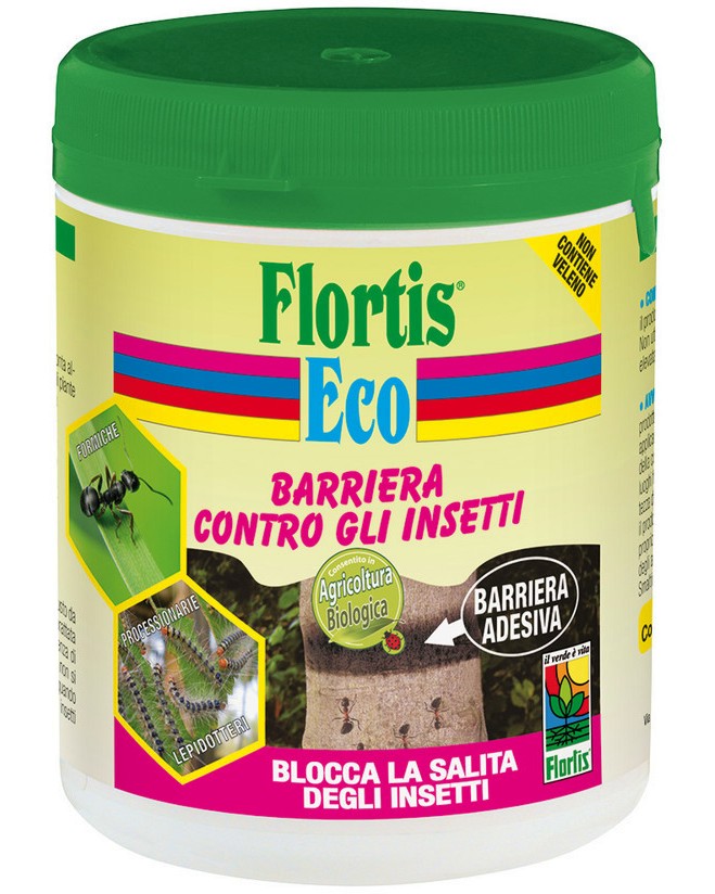Натурално лепило против насекоми по растенията и овошките Flortis - 500 g - 