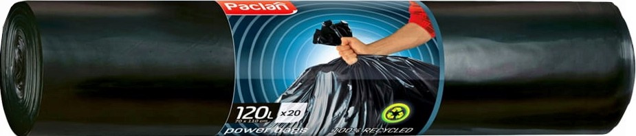 Чували за смет Paclan Power Чували за смет Paclan Power - 120 l, 20 броя - чували