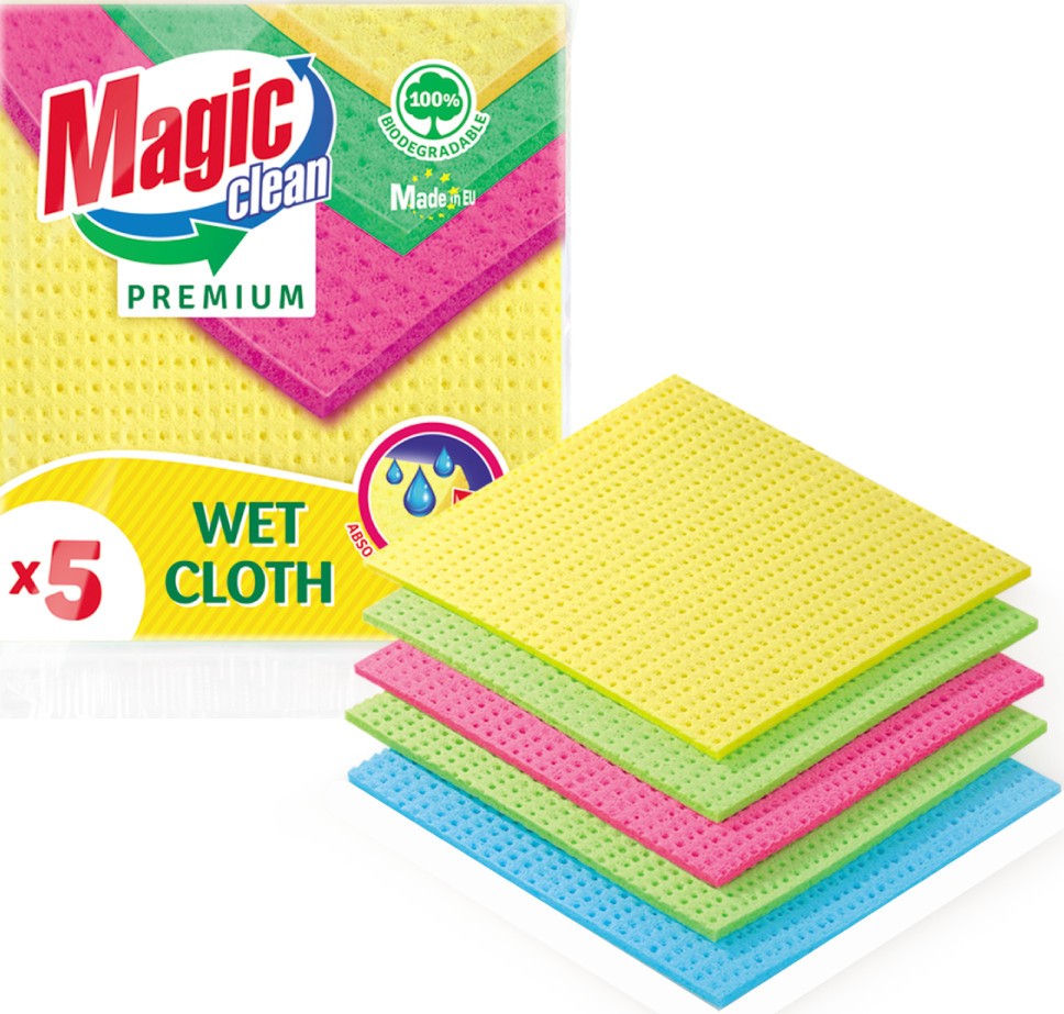   Magic Clean - 5 , 18 x 20 cm   Premium - 