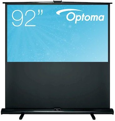 Преносим екран за проектор Optoma DP-9092MWL Преносим екран за проектор Optoma DP-9092MWL - 203 x 114 cm, 16:9 -