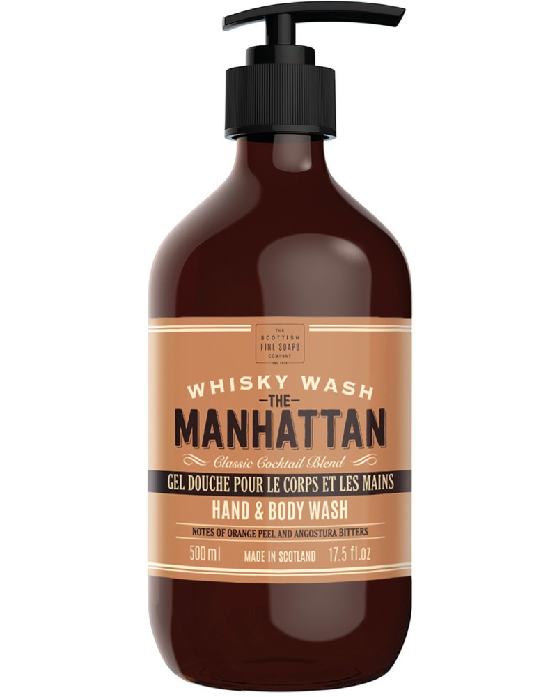 Scottish Fine Soaps Whisky The Manhattan Hand & Body Wash -     -  