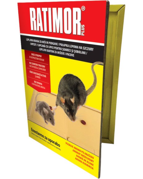Лепяща книга за мишки и плъхове Ratimor - 
