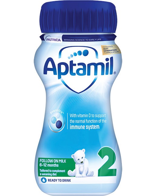    Nutricia Aptamil 2 - 200 ml, 6-12  - 