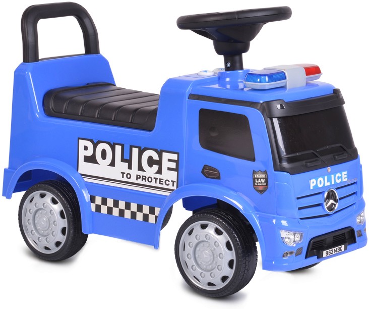 ���������� ���� Mercedes-Benz Antos Police - � ������� 63 / 29 / 27 cm, ���� � �������� - �������