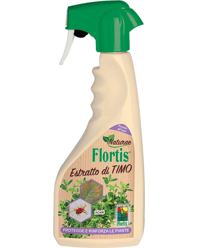 Натурален спрей против акари по растенията Flortis - 500 ml - 