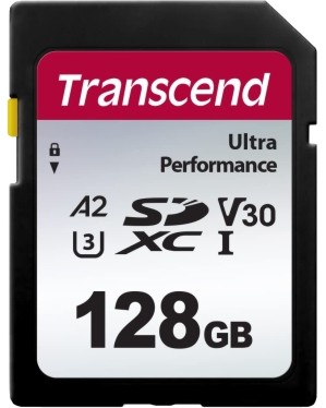 SDXC   128 GB Transcend SDC340S - A2 performance, UHS-I U3, V30 - 