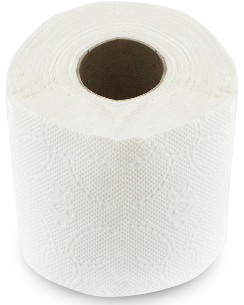 Трипластова тоалетна хартия - 48 рула - 