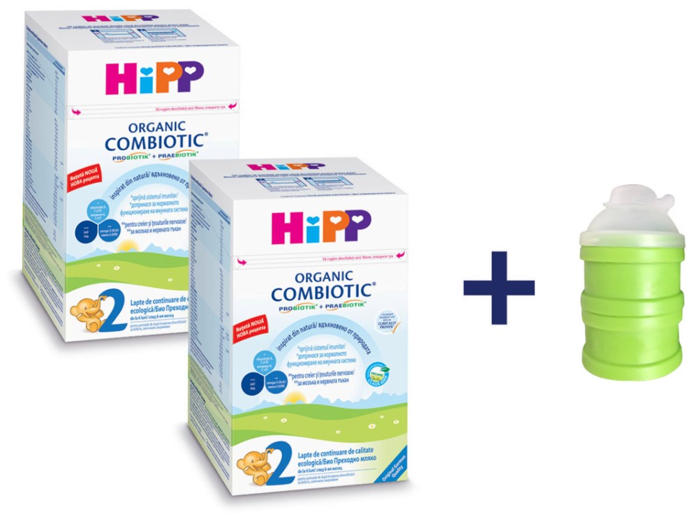    - HiPP 2 Combiotic -   2 x 800 g    6  - 