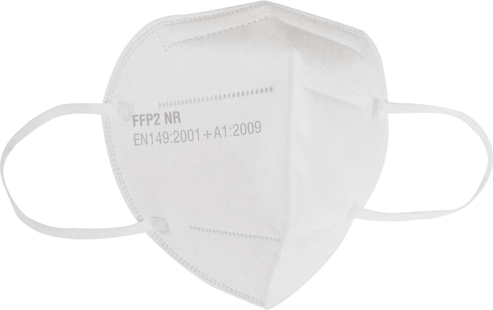 Предпазна маска FFP2 NR - За еднократна употреба - 