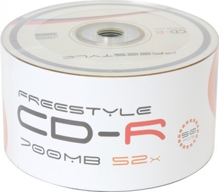 CD-R Omega Freestyle 700 MB - 50       52x - 