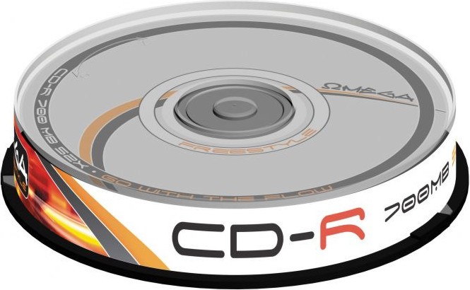 CD-R Omega Freestyle 700 MB - 10 ����� ��� ������� �� ��������� �� 52x - 