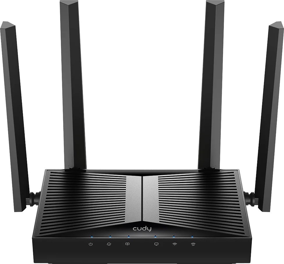 Безжичен рутер Cudy BE3600 Безжичен рутер Cudy BE3600 - 2.4 GHz (688 Mbps), 5 GHz (2882 Mbps), 4 антени -