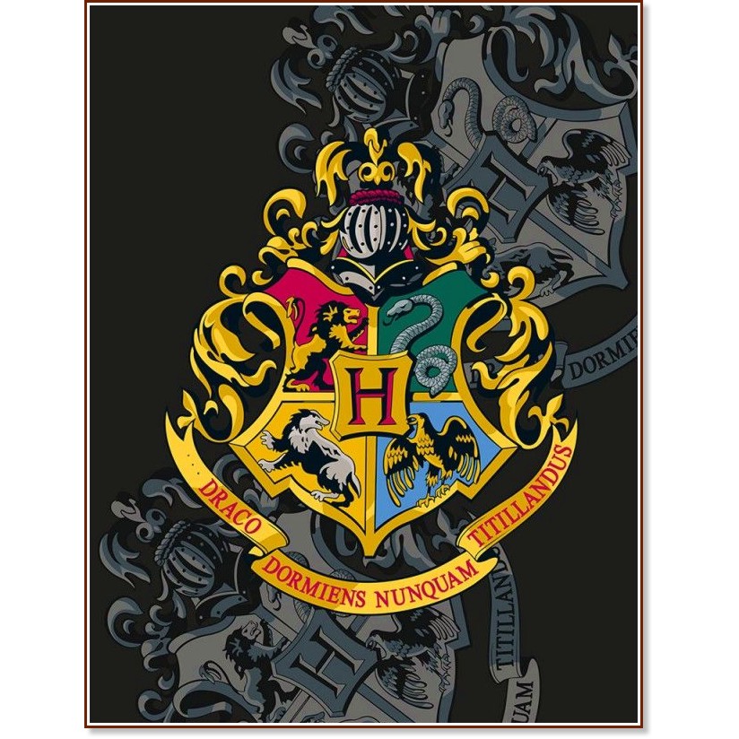 Детско одеяло Хогуортс - 130 x 170 cm, на тема Хари Потър - продукт