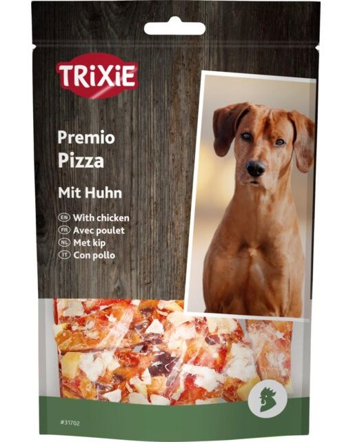 Лакомства за кучета Trixie Pizza Лакомства за кучета Trixie Pizza - 100 g, с пилешко, от серията Premio - храна