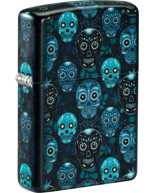 �������������� ������� Zippo Sugar Skulls Design - 