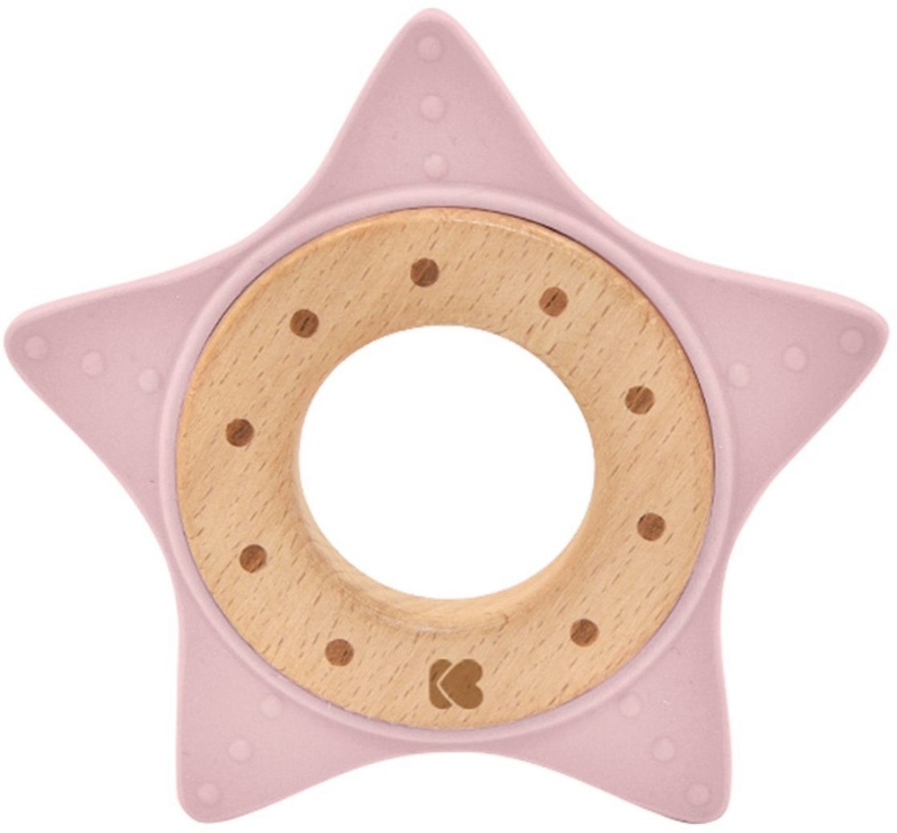 Дървена гризалка Kikka Boo Star Дървена гризалка Kikka Boo Star - За над 0 месеца - продукт