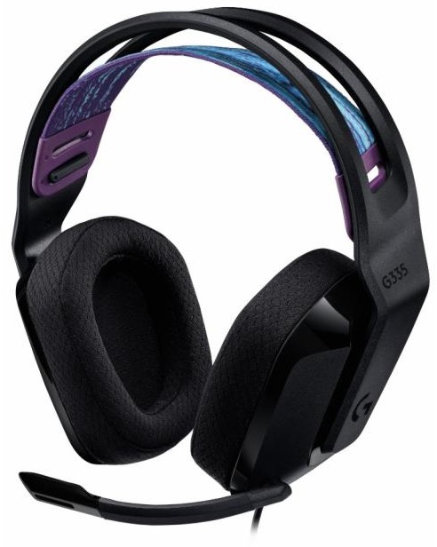 Гейминг слушалки Logitech G335 Гейминг слушалки Logitech G335 - С кабел 2 m с 3.5 mm жак -