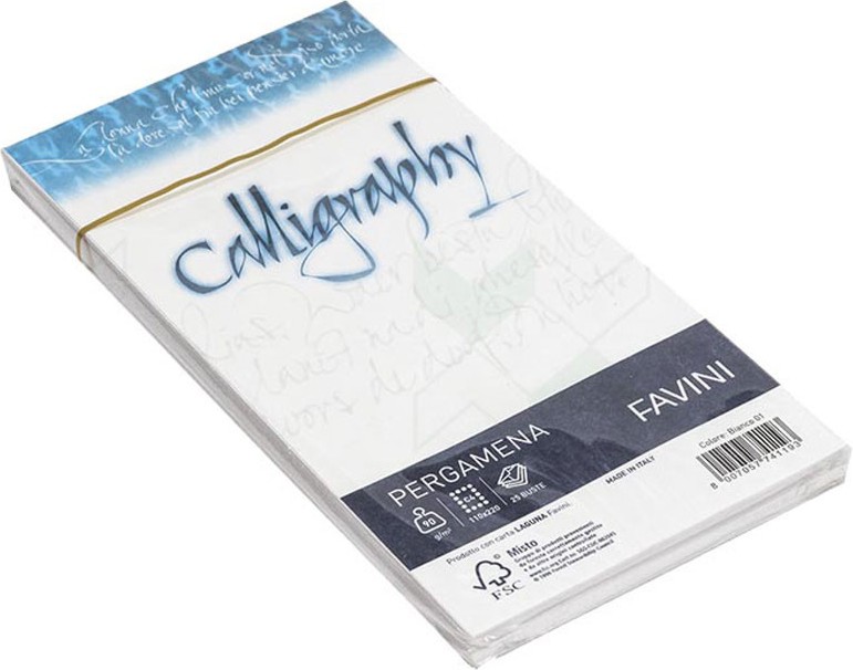 �������� ������� Favini Calligraphi Pergamena - 25 ���� � ������ DL - 