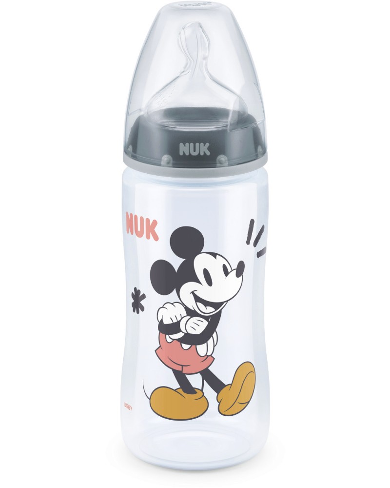     - NUK Temperature Control - 300 ml,   First Choice+, 6-18  - 