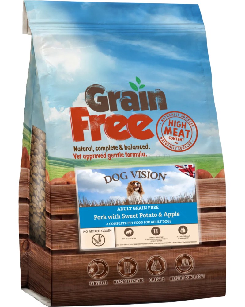        DOG VISION Grain Free Adult - 2 ÷ 12 kg,  ,    ,  1 ,    - 