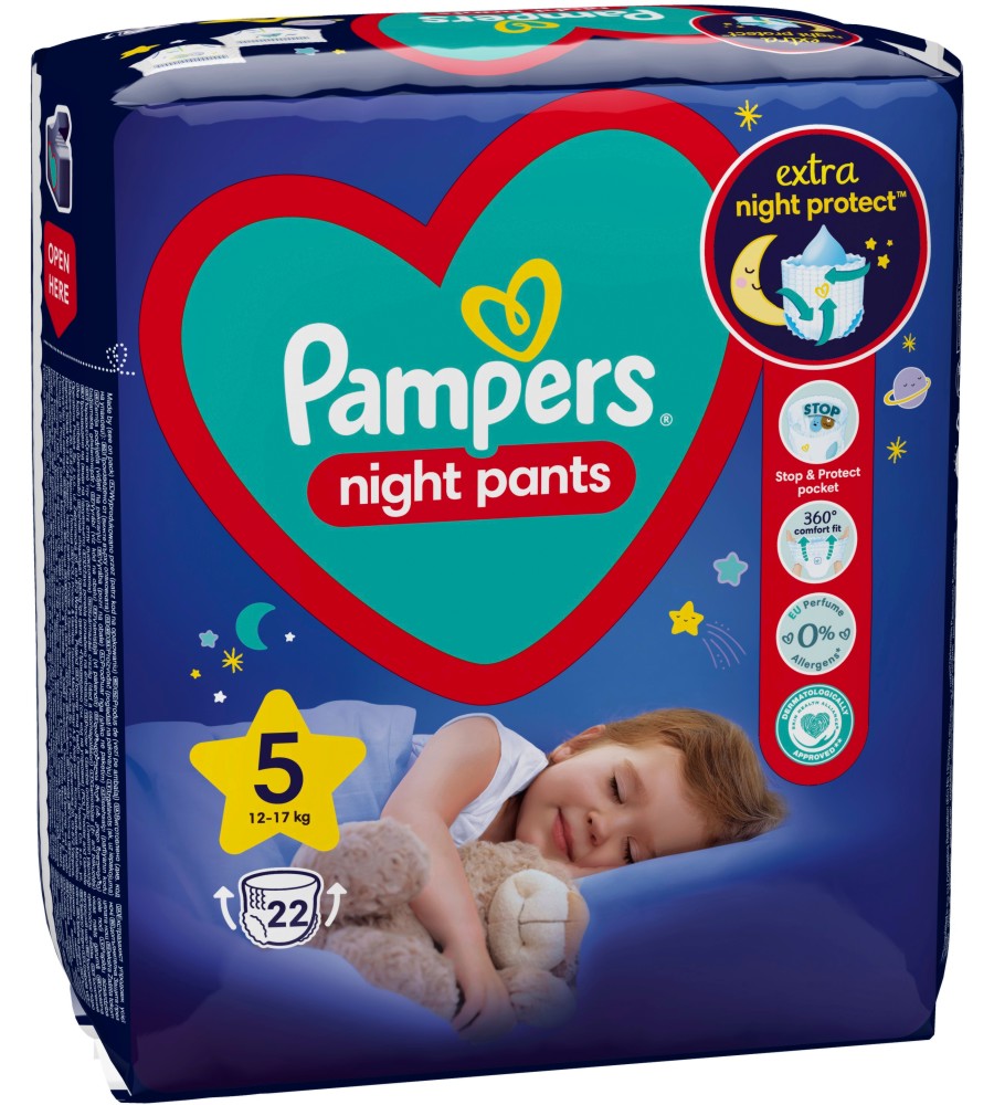 ������� Pampers Night Pants 5 - 22 ����, �� ������ 12-17 kg - �������