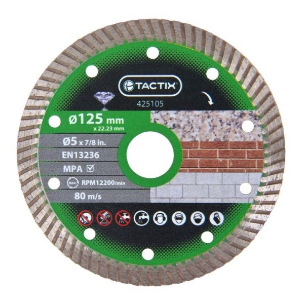   Tactix Turbo - ∅ 125 x 22.24 mm - 