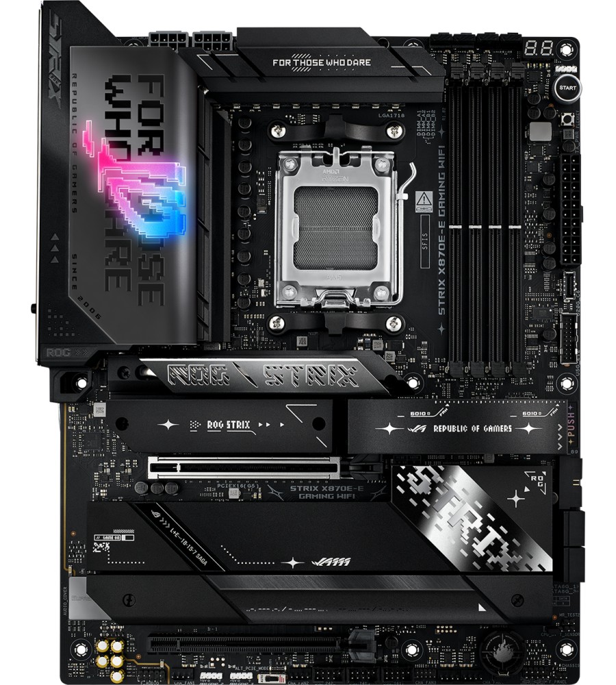 ����� ������ ASUS ROG Strix X870E-E Gaming WIFI - AMD AM5, AMD X870E, DDR5, ATX - 