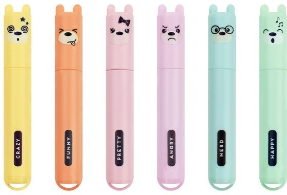 Мини текст маркери Legami Teddy's Style Мини текст маркери Legami Teddy's Style - 6 цвята -
