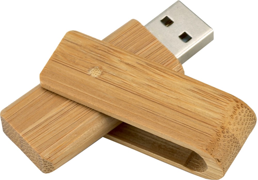 USB 2.0 флаш памет 8 GB Wood - 