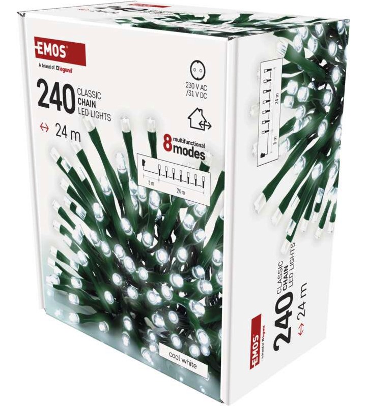  LED  Emos ZY0805T - 240     24 m - 