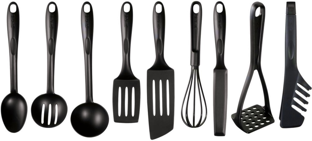 Комплект кухненски прибори Tefal Bienvenue K001S925 Комплект кухненски прибори Tefal Bienvenue K001S925 - 9 броя -