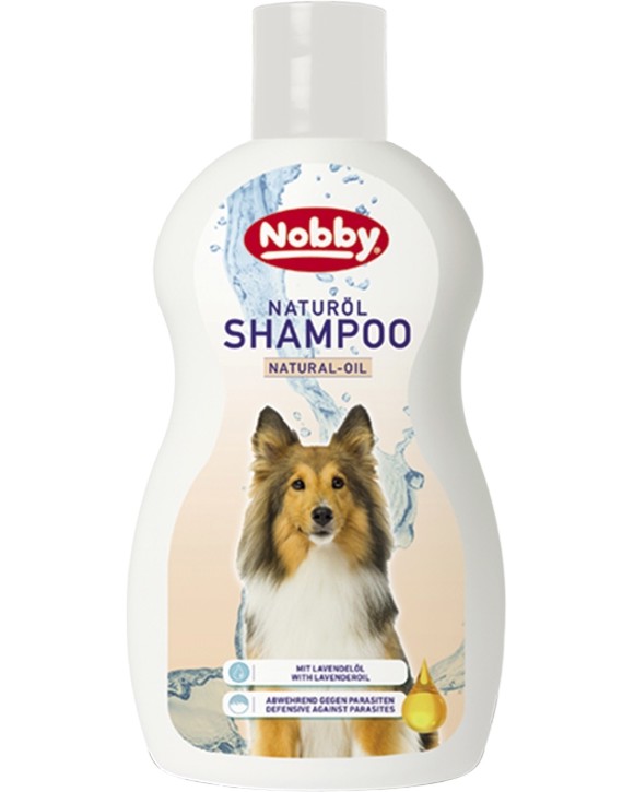 Шампоан за кучета Nobby Natural Oil Шампоан за кучета Nobby Natural Oil - 300 и 1000 ml, с лавандулово масло - шампоан