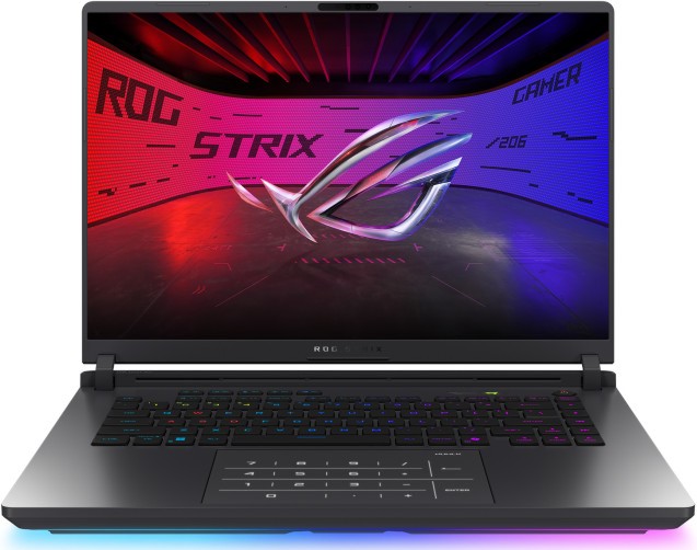  ASUS ROG Strix G16 G615LR-S5152W - Intel Core Ultra 9 275HX 2.7 GHz, 16" IPS 2560 x 1600, 240 Hz, 32 GB RAM DDR5, 1 TB SSD, NVIDIA RTX 5070 Ti, No OS - 