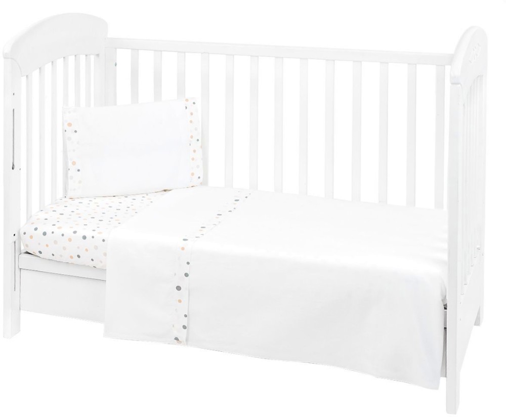 Бебешки спален комплект 3 части Kikka Boo EU Style Бебешки спален комплект 3 части Kikka Boo EU Style - За матрак 60 x 120 или 70 x 140 cm, от серията My Teddy - продукт