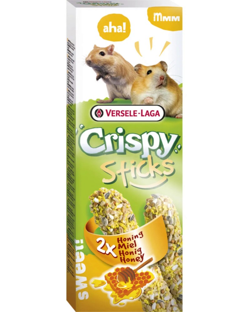      VERSELE LAGA Sticks Hamsters-Gerbils - 2 x 55 g,  ,   Crispy - 