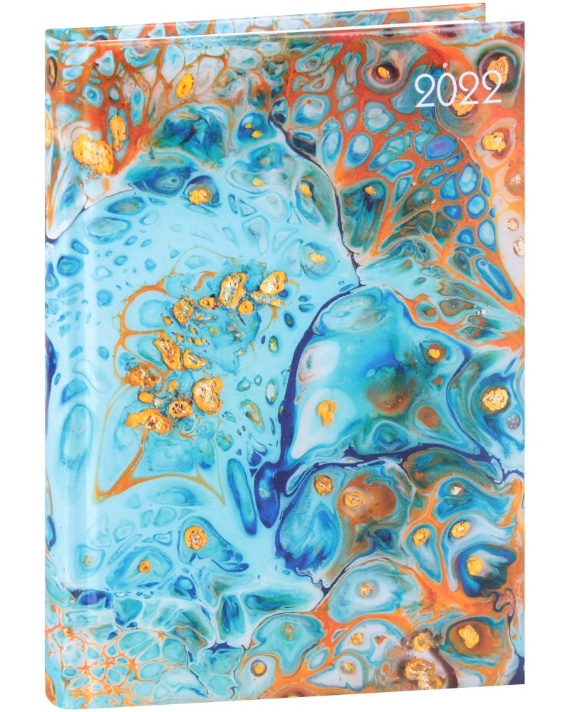 - Korsch Verlag Liquid Art 2022 - 11 x 15.3 cm   Lady Timer - 