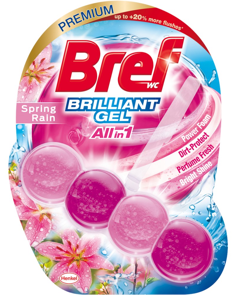   Bref Brilliant Gel - 1  3 ,      - 