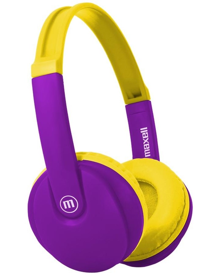 Безжични детски стерео слушалки Maxell Kidz HP-BT350 Безжични детски стерео слушалки Maxell Kidz HP-BT350 - С micro USB кабел -
