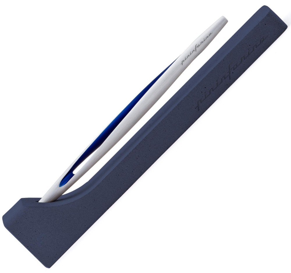 Вечно-пишещо средство Pininfarina Segno Maserati Aero Blue Вечно-пишещо средство Pininfarina Segno Maserati Aero Blue - С каменна поставка -