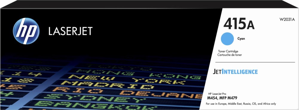 Тонер касета HP 415A Cyan Тонер касета HP 415A Cyan - 2100 страници -