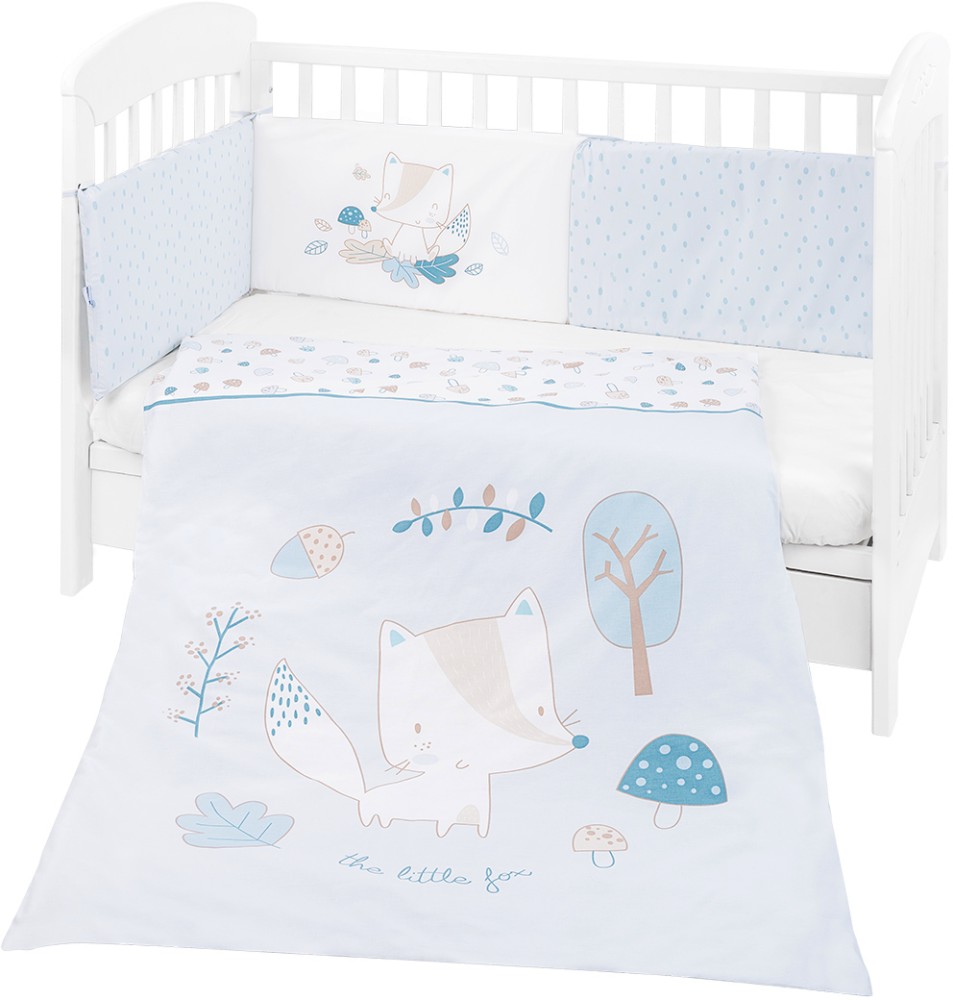    3    Kikka Boo EU Style -   60 x 120  70 x 140 cm,   Little Foxs - 