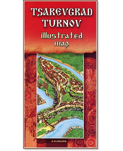 Tsarevgrad Turnov - illustrated map - 