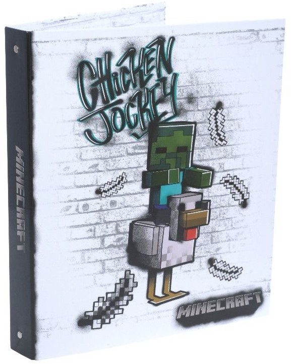  Minecraft Chicken Jokey -   A4 - 