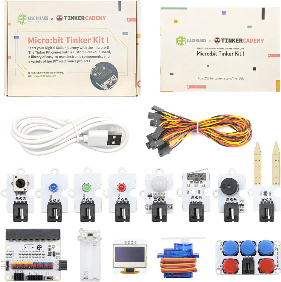 Учебен комплект Elecfreaks Tinker Kit Учебен комплект Elecfreaks Tinker Kit - За micro:bit -