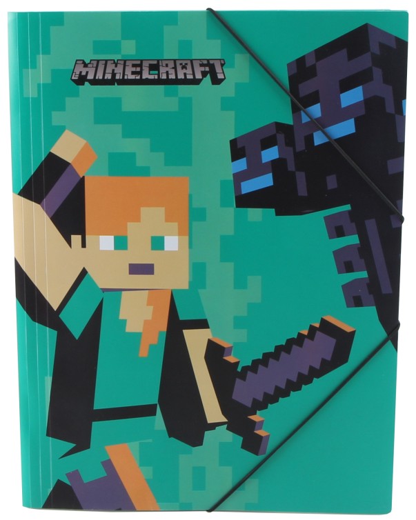  Minecraft Alex & Enderdragon - 26 x 35 cm - 