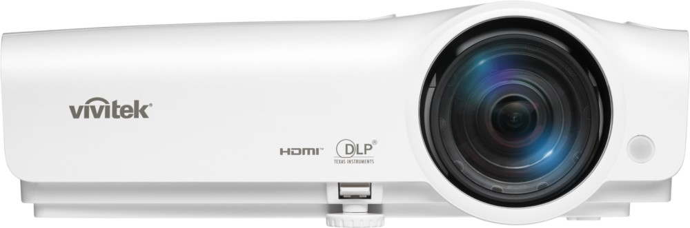 Мултимедиен проектор Vivitek DW284-ST Мултимедиен проектор Vivitek DW284-ST - DLP, 1280 x 800, 3800 lumens, HDMI, VGA, USB-A, RS232, Speaker 2 W -